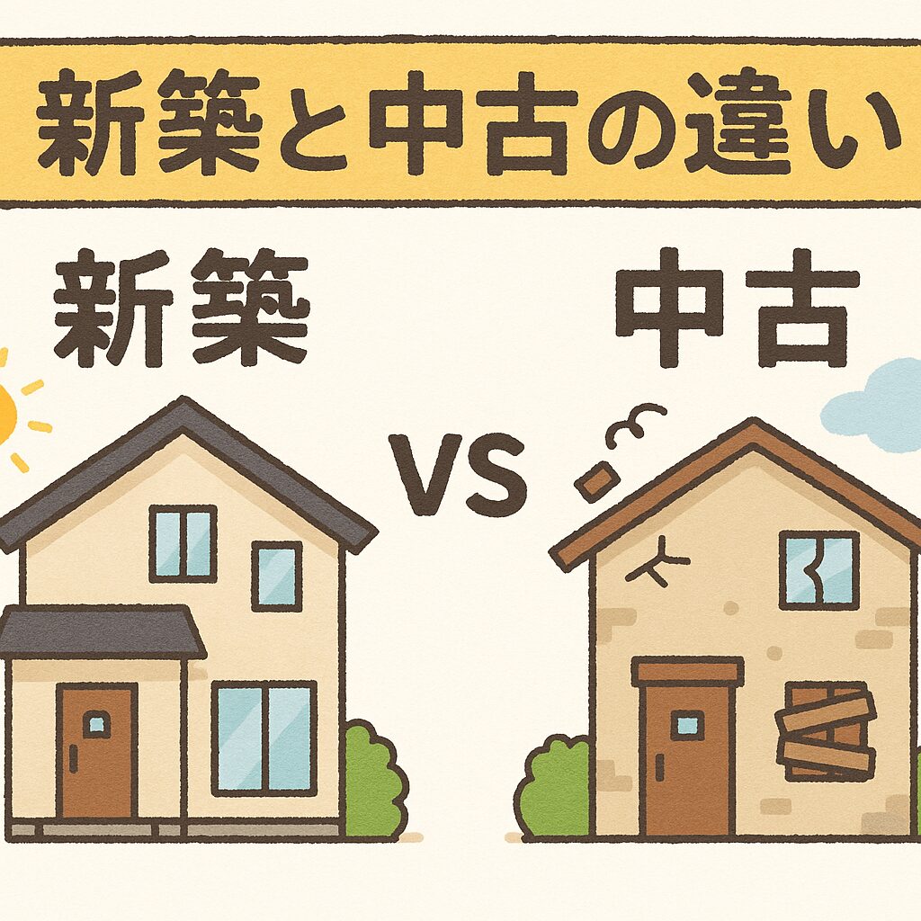 新築と中古の違い