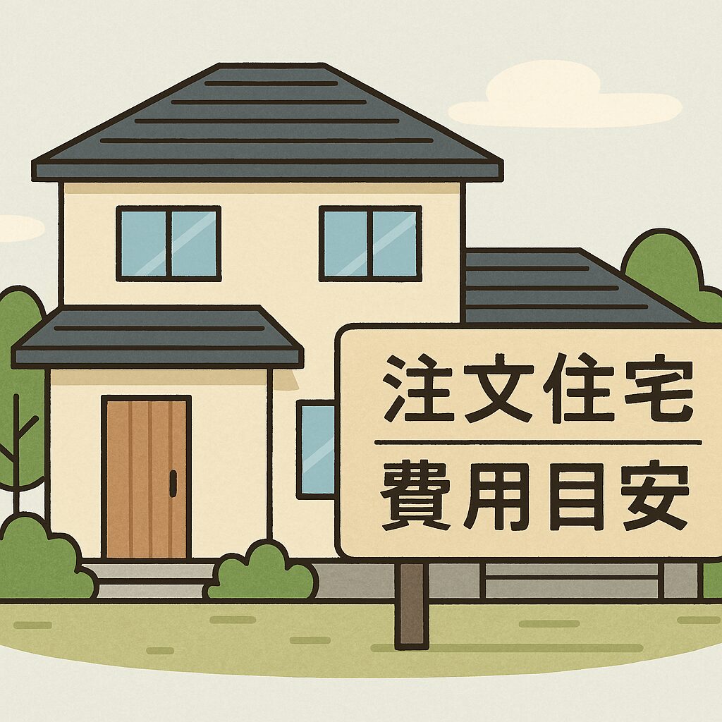 注文住宅の費用の目安