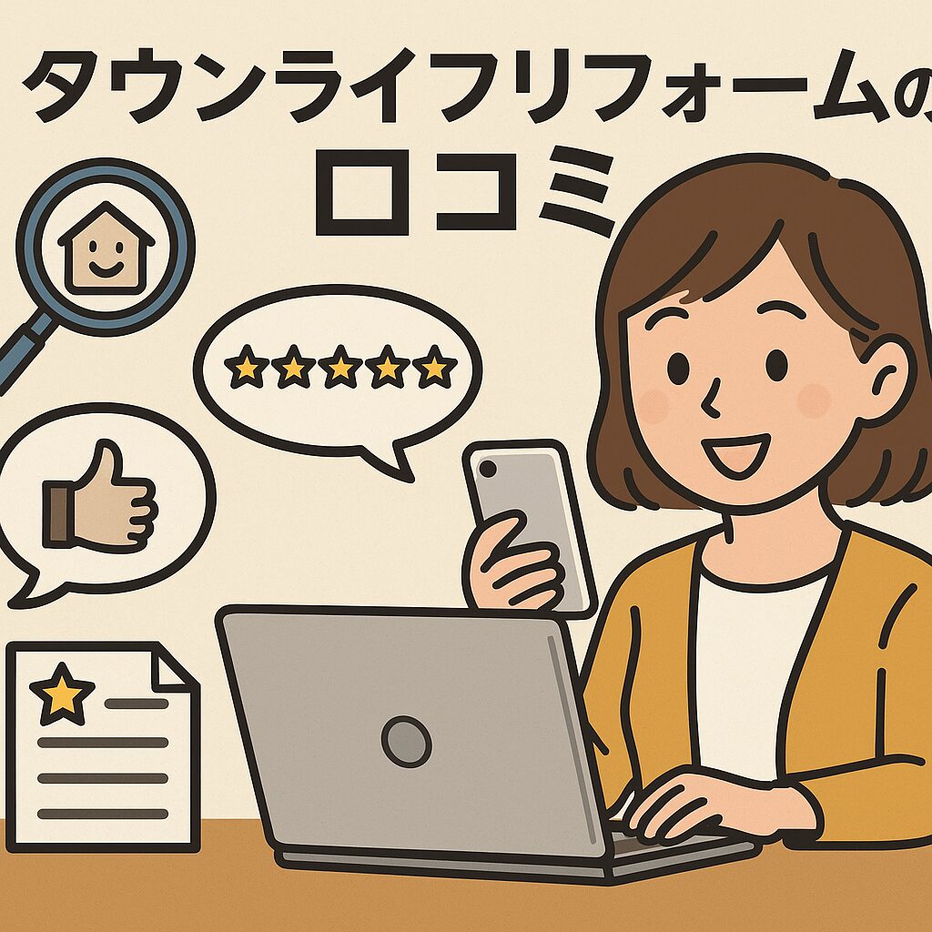 タウンライフリフォームの口コミ