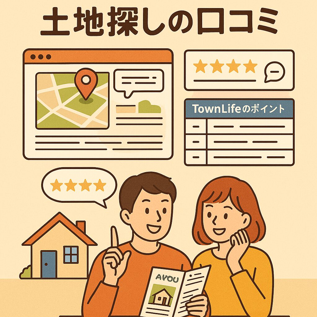 タウンライフ土地探しの口コミ