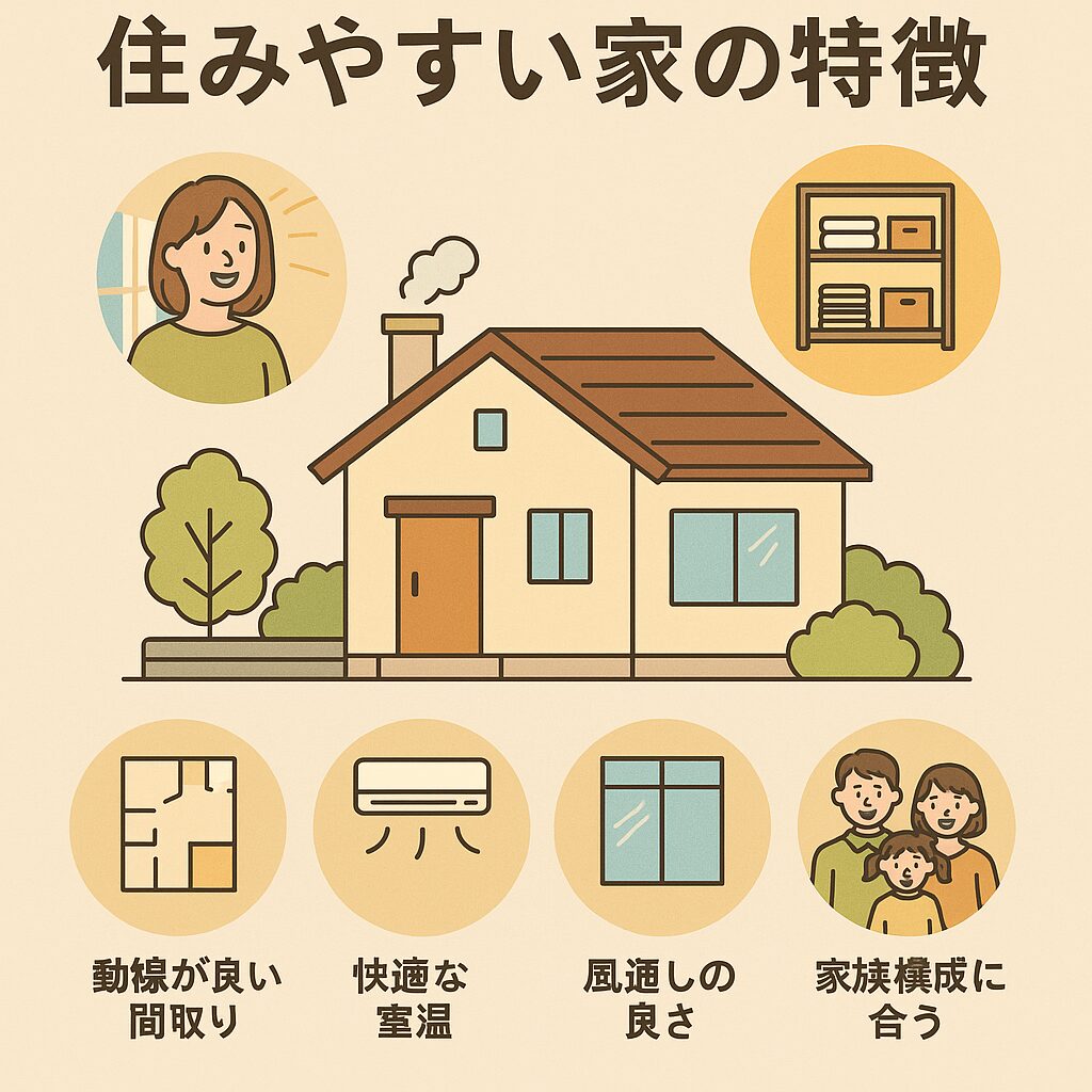住みやすい家の特徴