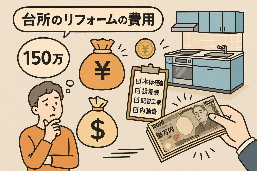 台所のリフォームの費用