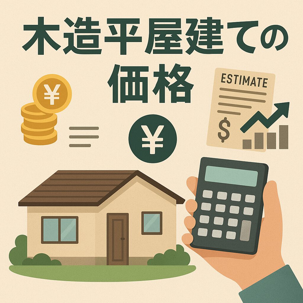 木造平屋建ての価格