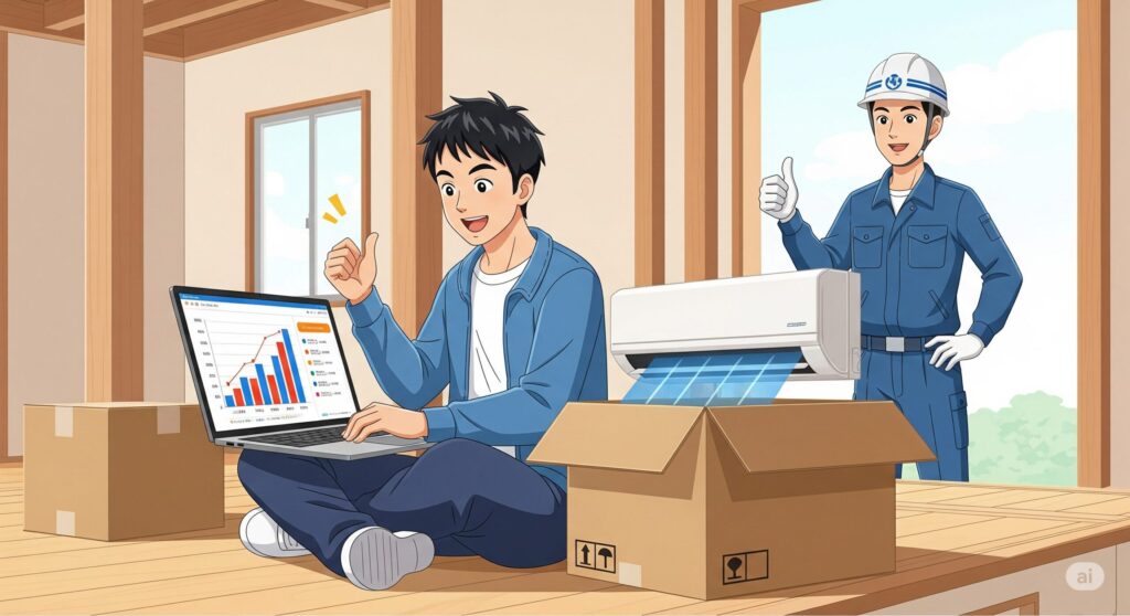 新築にエアコンを5台設置の費用は？相場と安く抑えるコツを解説 | 理想 