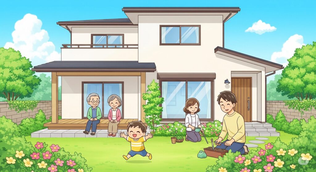 後悔しない3世帯住宅の坪数の決め方