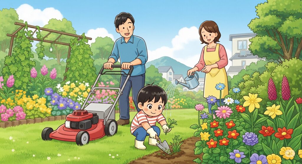 暮らしが豊かになる庭が広いメリット
