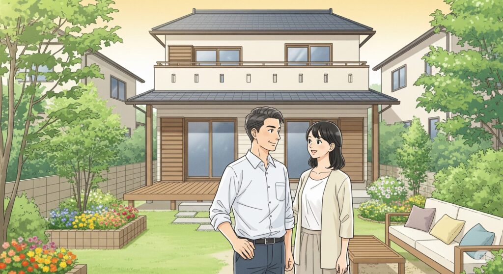 庭付きの一軒家の平均坪数