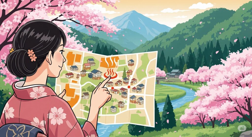 自宅に温泉を引ける地域を探す