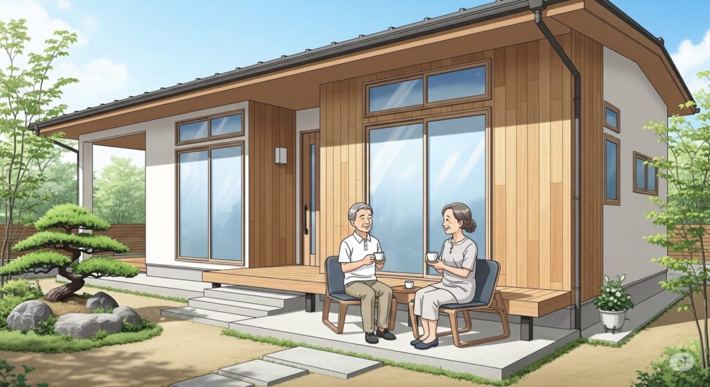 シニア夫婦二人の平屋の間取り|後悔しないための完全ガイド | 理想のマイホーム計画|家づくりがわかる情報サイト